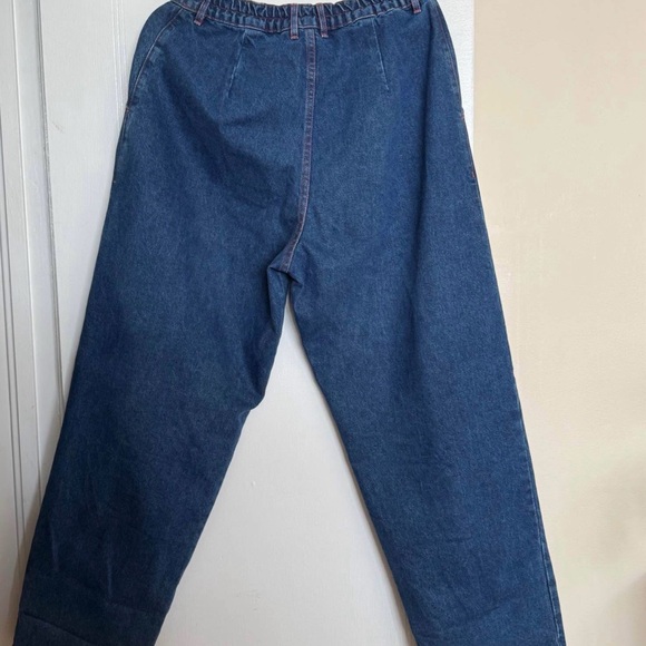 Big Bud Press Women's Straight Leg Jeans in Deep Blue - Picture 5 of 6